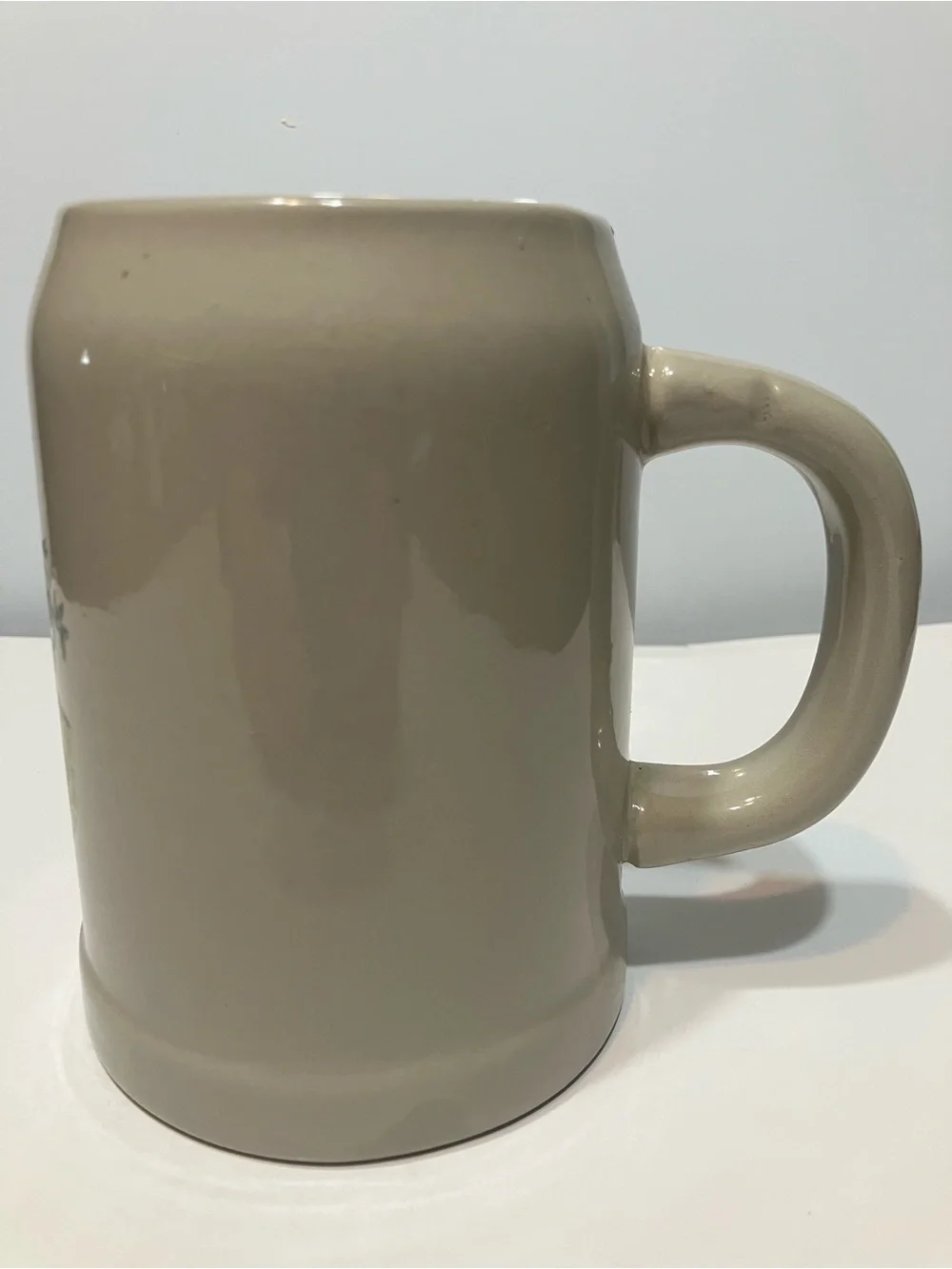 Vintage German Beer Stein Mug Game Birds Hunting Wildlife Stoneware Mancave